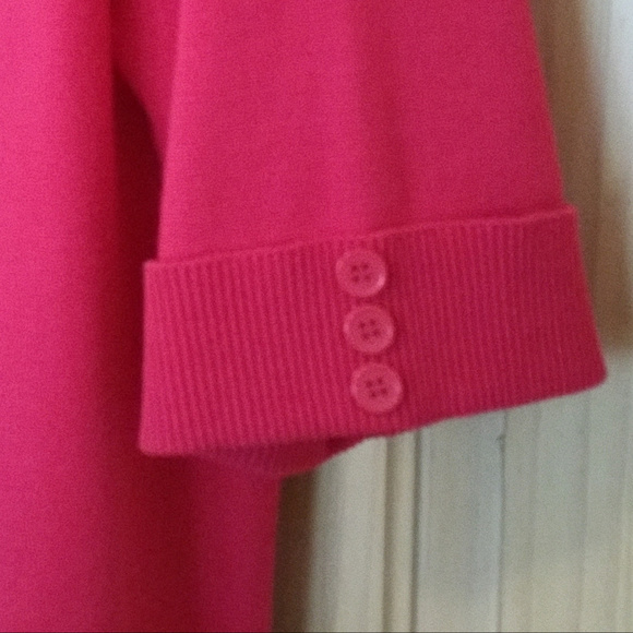 Rose Knit Cardigan_Button Cuffed Elbow Sleeve - Picture 5 of 8
